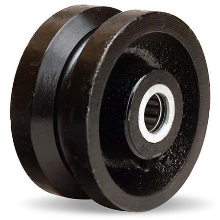 Hamilton V GROOVE WHEEL 4X2 3/4RB (BLACK) W-420-V-3/4
